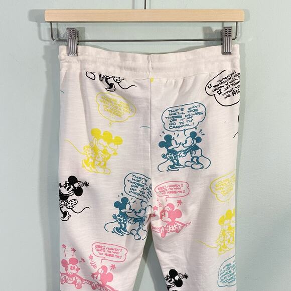 Zara X Disney Girl's Multicolor Mickey Mouse Comic Lounge Jogger Size 11/12 - Picture 3 of 8